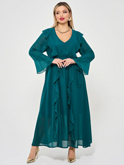 Платье 0372-1 бирюзовый - Dora фото 3