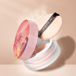 FOCALLURE Пудра для лица рассыпчатая Filtered Light Setting Powder тон 01, 8,5 г  фото 5