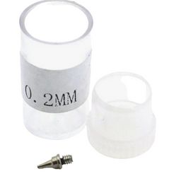 Nail Art Игла и сопло для аэрографа, диаметр 0,2 мм  фото 2