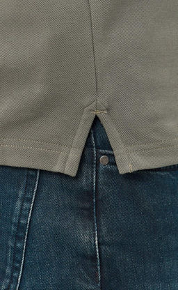 Поло д/р F421-07-702 olive - Fine joyce фото 5