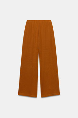 PANTAL?N RECTO R?STICO / Ocre - Zara фото 8