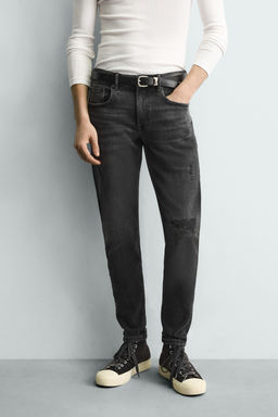 JEANS SKINNY FIT / Carb?n - Zara фото 11
