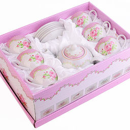 30878 Чайный сервиз 13пр с чайником 1л LR (х4) - Mayer&boch фото 4