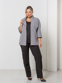 Блузка 1423 серый