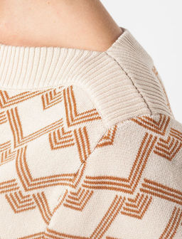 Эластичное платье из вискозы двухцветной вязки - Vilatte фото 2