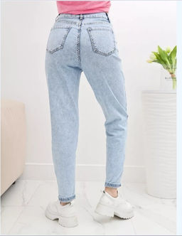 Джинсы женские МОМ УЦЕНКА D649, Артикул: 119735 - Liketon фото 2