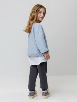 КР 400886/коричневый 1344 к664 брюки для дев