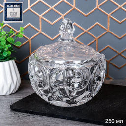 Сахарница 250 мл / LGR-101 /уп 24/