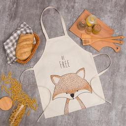 Фартук детский Этель Be Free, 40х50 см, 50% полиэстер, 50% лён