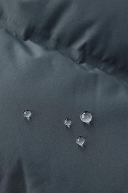 ABRIGO ACOLCHADO ETIQUETA WATER REPELLENT / Gris - Zara фото 8