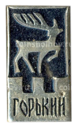 Значок Горький