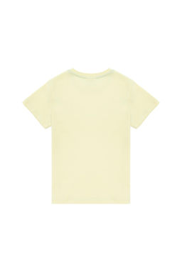 U. S. Polo Assn / Детская светло-желтая футболка с круглым вырезом - U.s. polo assn фото 3