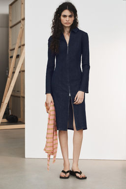 TRF DENIM DRESS - Zara фото 8