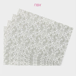 Салфетки сервировочные на стол Доляна, 4 шт., 45×30 см, серые