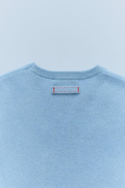 WOOL KNIT SWEATER - Zara фото 6