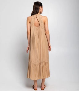 Платье #КТ1703, бежевый