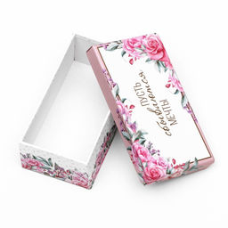 Набор коробок прямоугольных 10 в 1 «Цветочный», 30×19×11 - 12×6.5×4 см