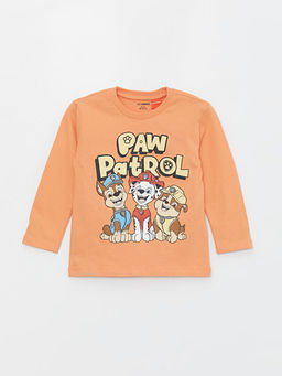 Bisiklet Yaka Paw Patrol Bask?l? Erkek Bebek Sweatshirt ve E?ofman Alt 2li - Waikiki фото 2