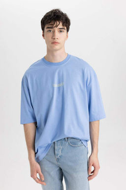 Свободная футболка с круглым вырезом и короткими рукавами Dragon Ball - Defacto фото 2