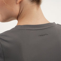 Футболка женская Resport, бифлекс, размер 46 (M), серая