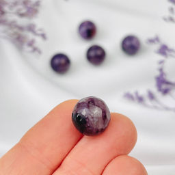 Бусины для украшений из Чароита (5 шт)