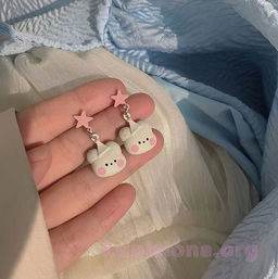 Серьги Star bears