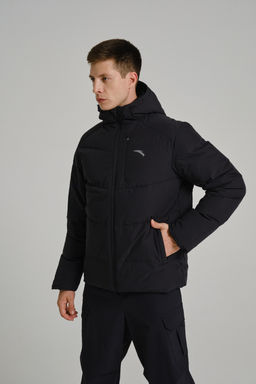 Пуховик короткий Черный TRN Down Jacket - Anta фото 4