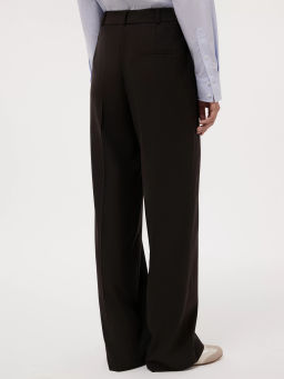 Костюмные брюки с шерстью, Коричневый, 1-41205_50190-024