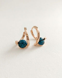 Серьги с кристаллами Swarovski