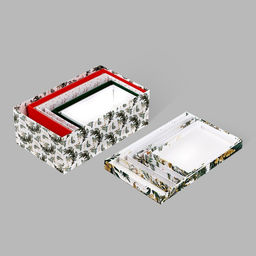 Набор подарочных коробок 6 в 1 С новым годом, 20?12.5?7.5 32.5?20?12.5 см