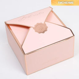 Коробка Love, 14,5 х 14,5 х 8 см