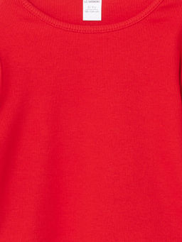 Bisiklet Yaka Uzun Kollu K?z Bebek Ti??rt 3l? - Waikiki фото 3