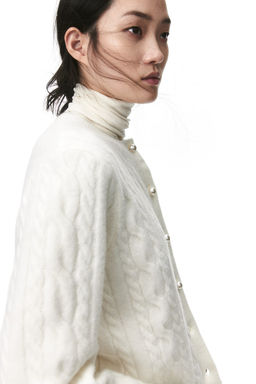 Cardigan en punto trenzado - H&m фото 3