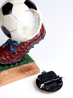 Часы настольные интерьерные «Футбол», на батарейках, 14.3×11.3×21.2 см, d=8 см