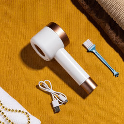 Машинка для удаления катышков LuazON LUK-08, 3 Вт, от USB, портативная, белая - Luazon home фото 4