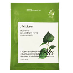 Успокаивающая тканевая маска с экстрактом хауттюйнии (Heartleaf 88 Soothing Mask) JMsolution, Корея, 30 мл Акция