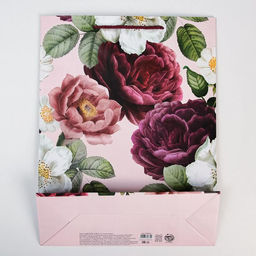 Пакет подарочный ламинированный, упаковка, Love, L 28?38?9 см