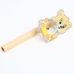 Тренажёр для дыхания Мишка, 1 мяч - Лесная мастерская фото 2