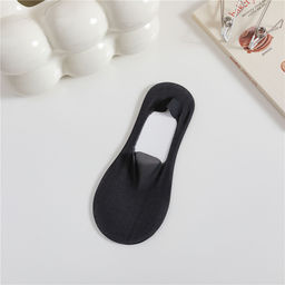 Следки Капроновые р.35-40 invisibilis Черные - Krumpy фото 2