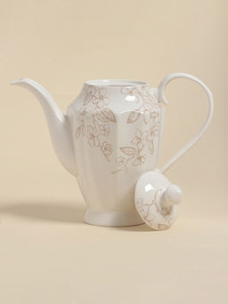 Заварочный чайник SL Home «Аманде», 1.5 л, 27.5×14×24 см, фарфор, белый