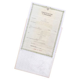 Папка для свидетельства о рождении Лев, А5 - Долго и счастливо фото 4