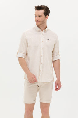 U. S. Polo Assn Мужская рубашка с длинным рукавом Stone - U.s. polo assn фото 15