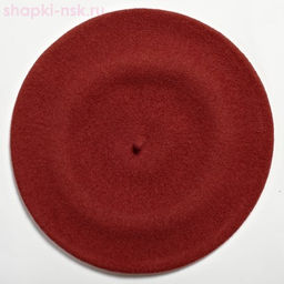 Берет фетр без отделки 11 Берет женский (56-58)