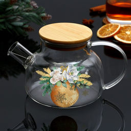 Чайник заварочный новогодний «Зимние истории», 800 мл