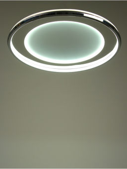 Люстра Karin 92 Вт LED 3000-6000К хром Ø60×6 см