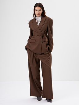 Брюки женские 12621-36024 brown
