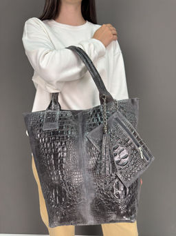 Сумка женская из телячьей кожи