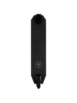 Самокат трюковой GRAFFITI Advanced 24, колёса PU 100 мм, SCS компрессия, ABEC 9 Chrome, чёрный