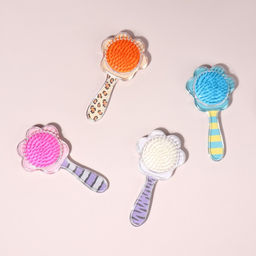 Расчёска - шейкер, 8?15.6 см, рисунок МИКС - Qf фото 2