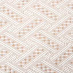 Плед с бахромой «Этель» Home, 130×180 см, бежевый, жаккард